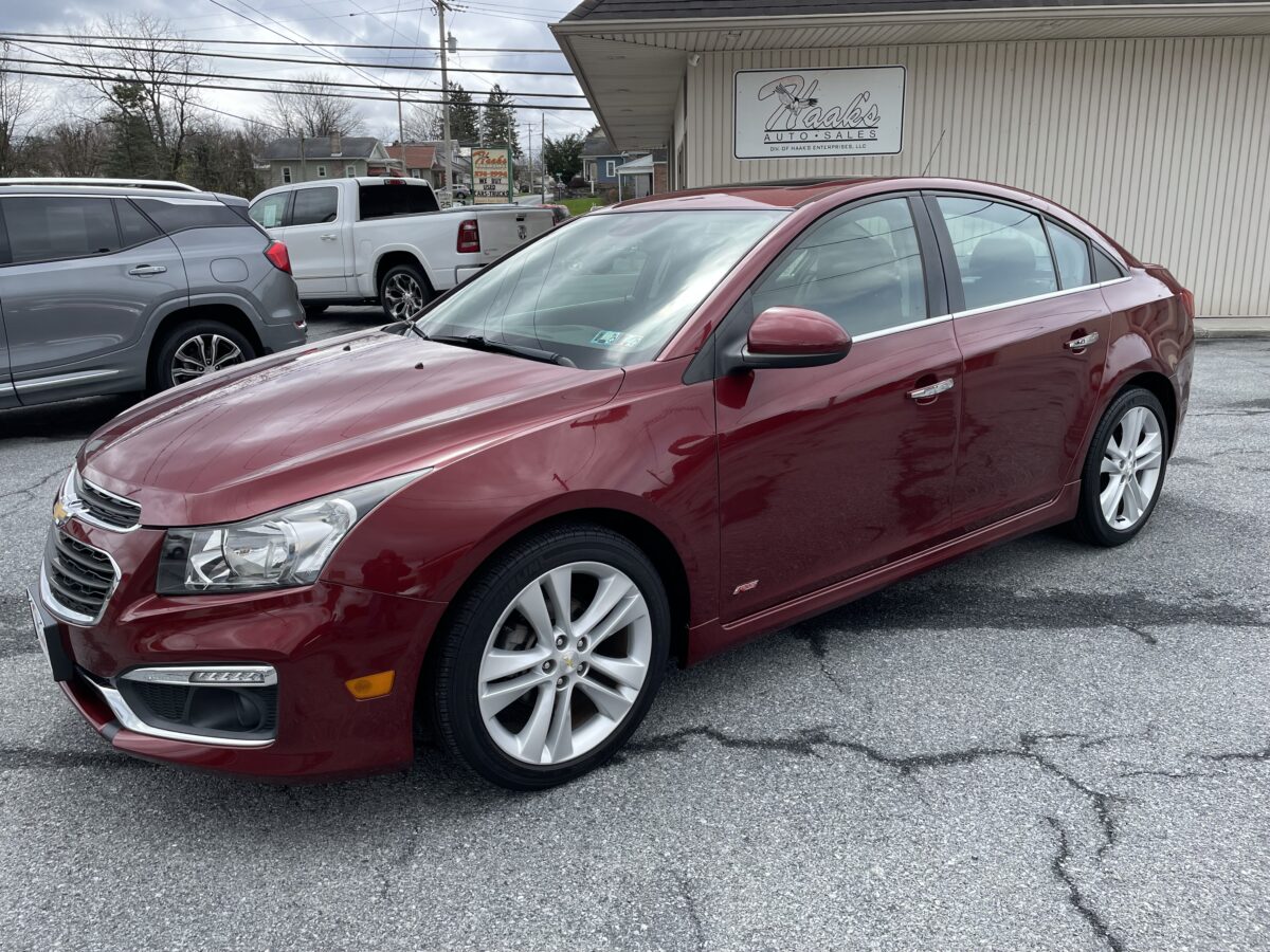 2016 Chevy Cruze LTZ RS